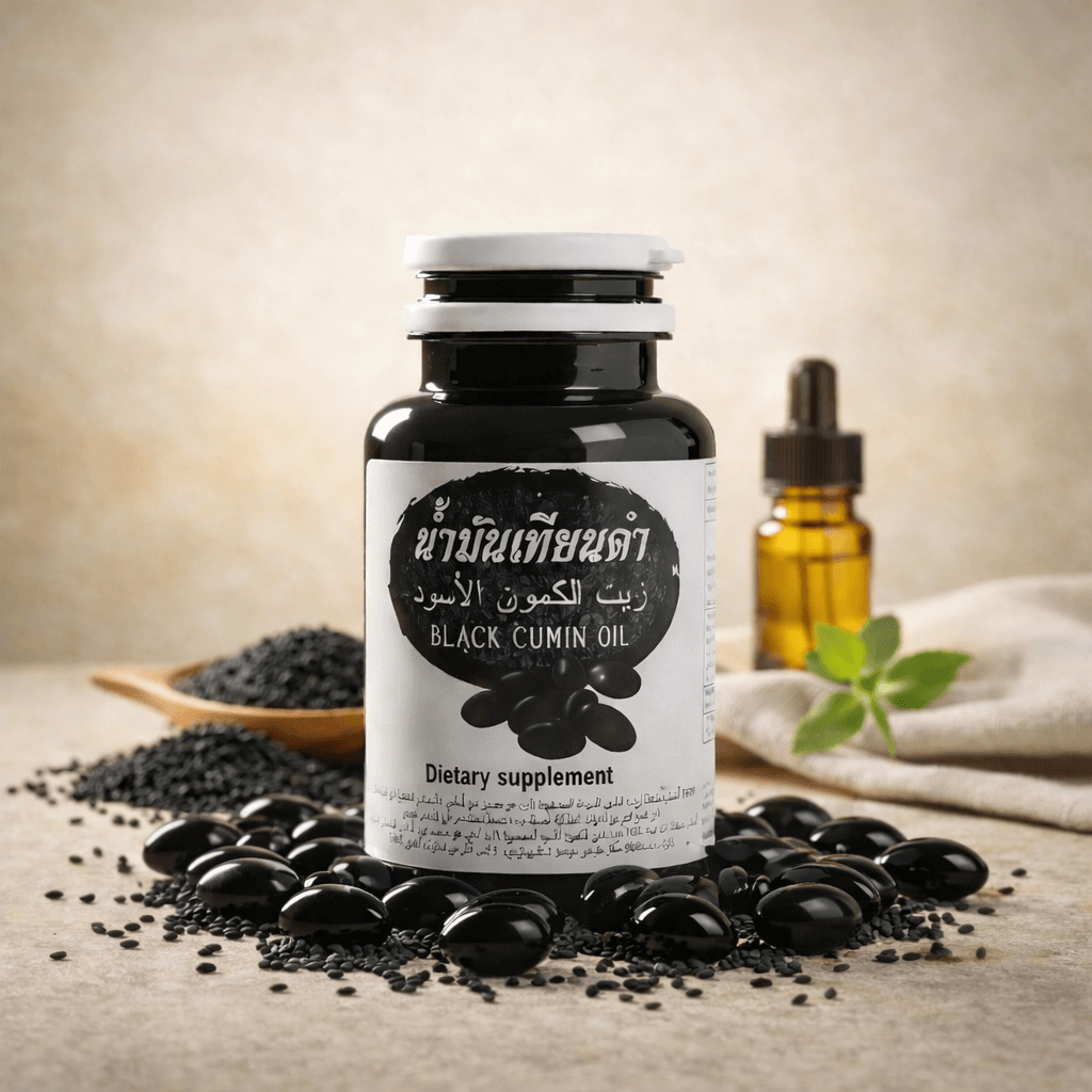 น้ำมันเทียนดำ - Black Cumin Oil บารมีพิรุณ