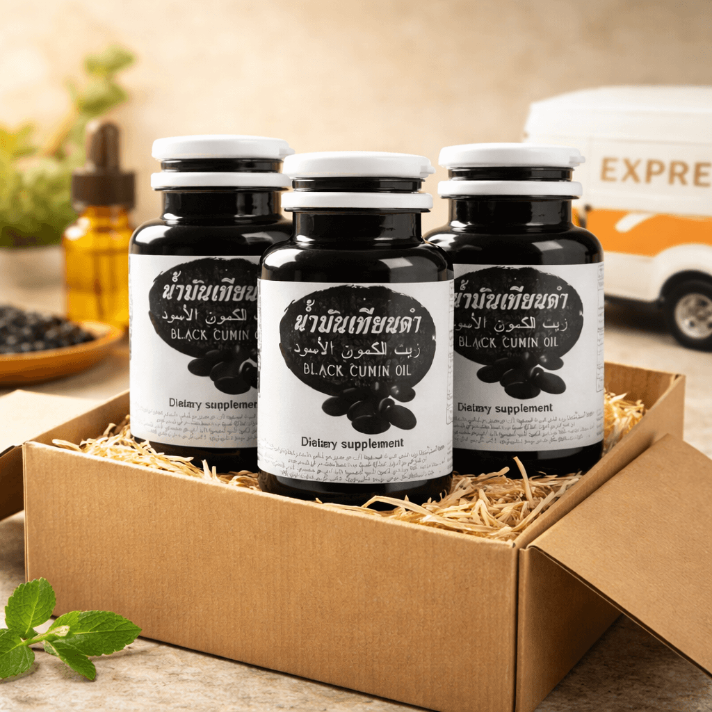 น้ำมันเทียนดำ - Black Cumin Oil บารมีพิรุณ